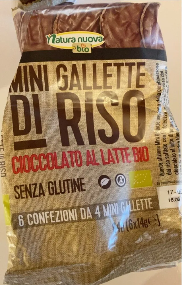 Mini gallette di riso