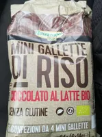 Mini Gallette Riso con Cioccolato al latte
