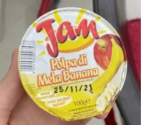 Polpa di mela e banana