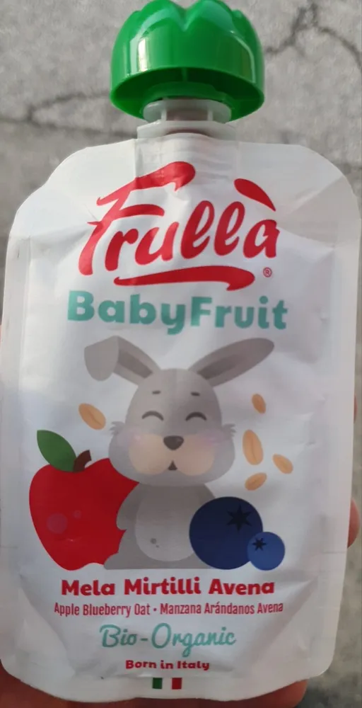 Frulla babyfruit Apple blueberry oat