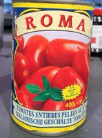 Tomates pelées entières au jus