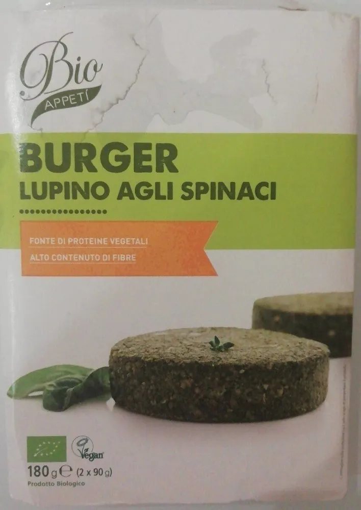 Burger Lupino agli spinaci
