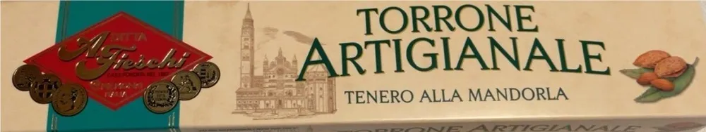 Torrone Artigianale tenero alla mandorla