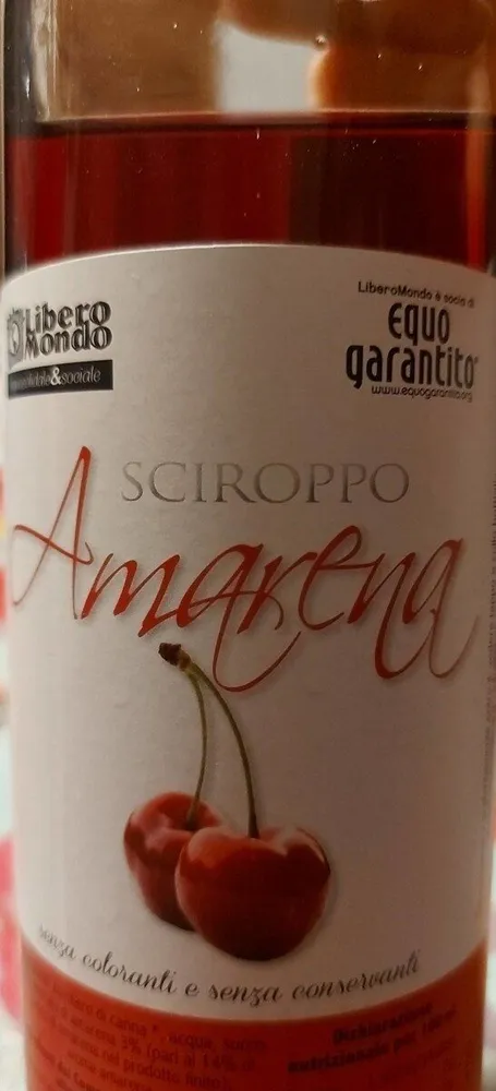sciroppo Amarena