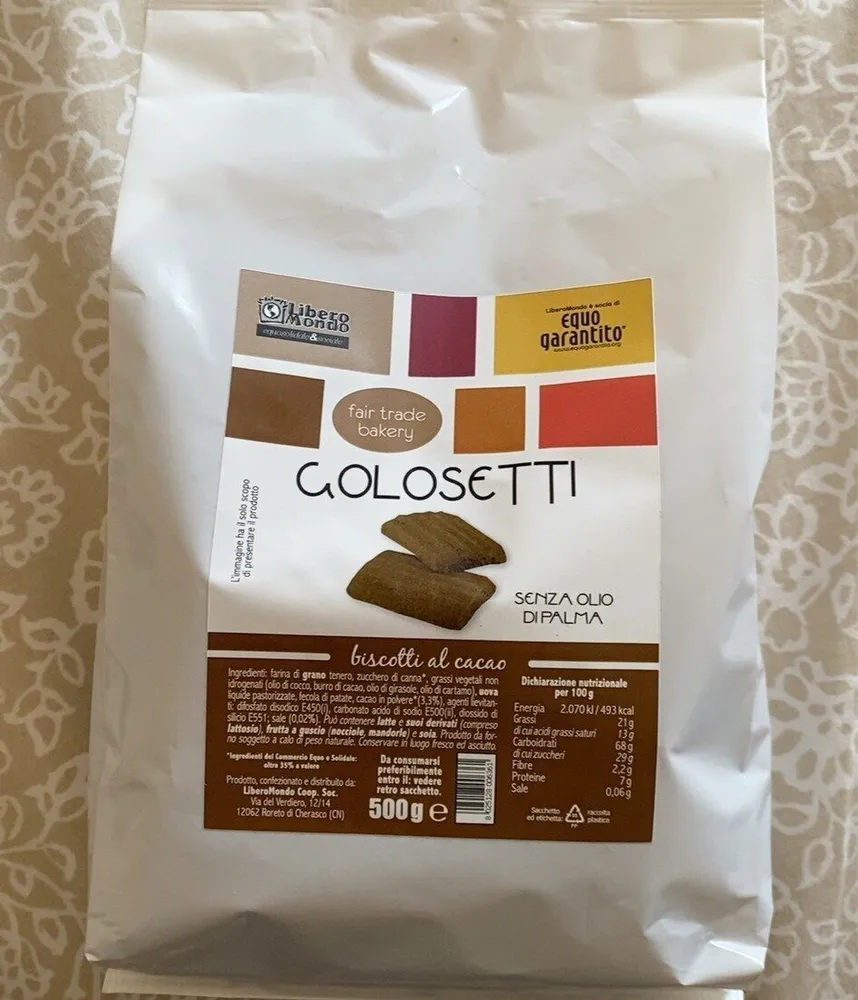 Golosetti biscotti al cacao