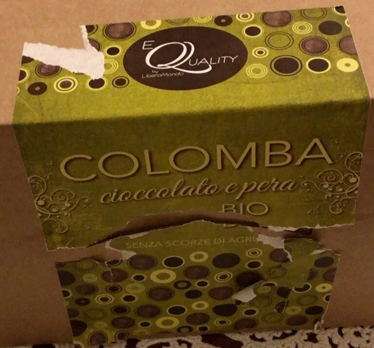 Colomba cioccolato e pera