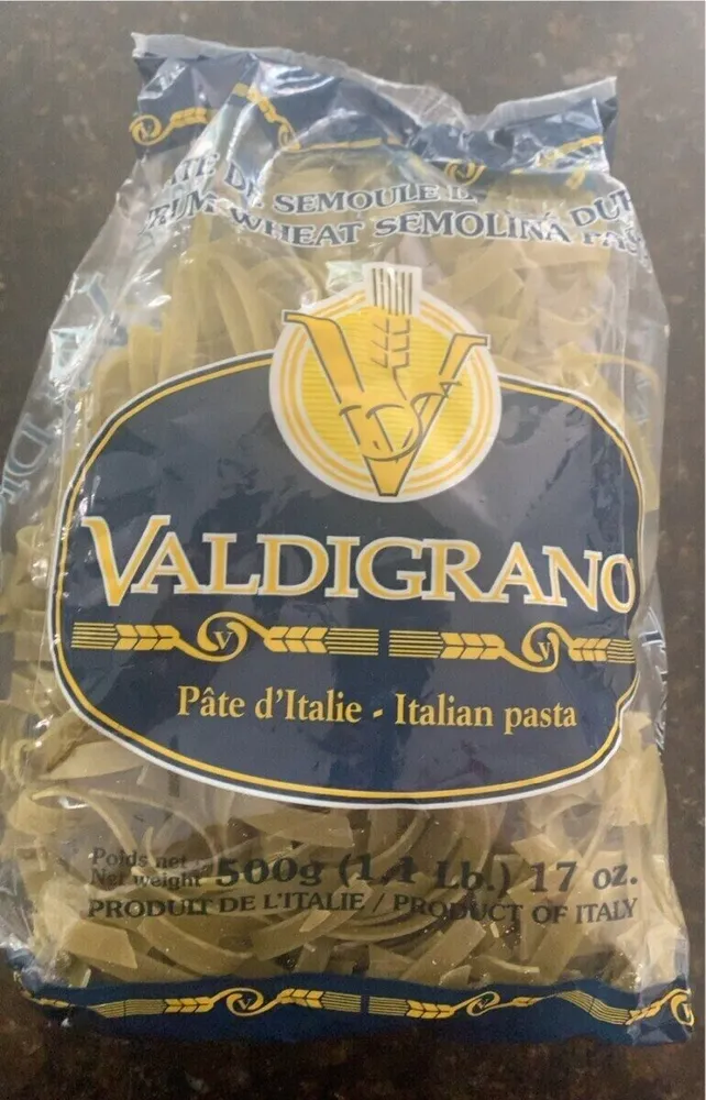Organic pasta