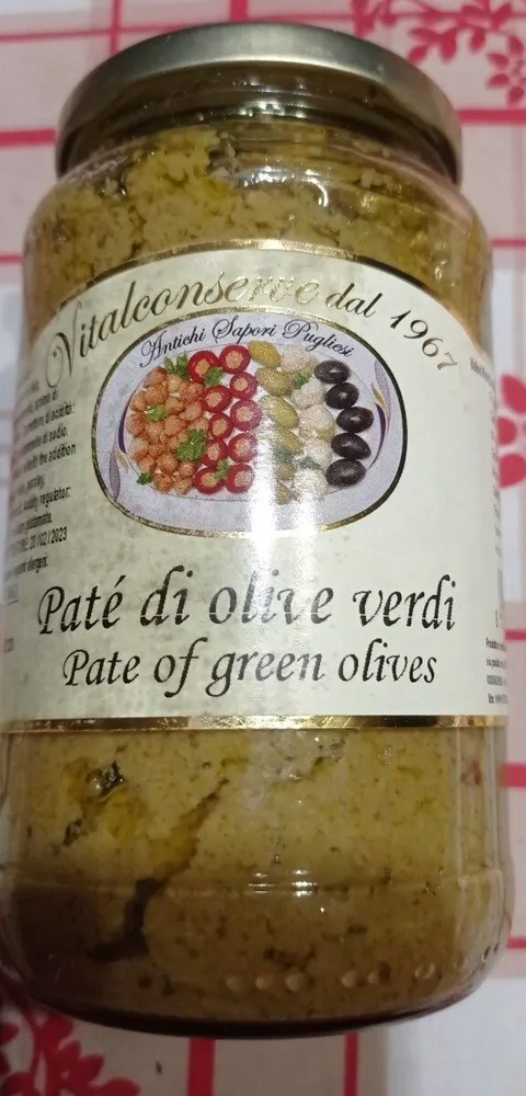 Paté di olive verdi