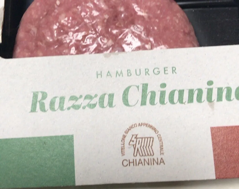 Hamburger razza chianina