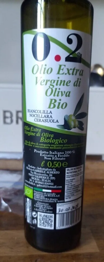 Olio Extra Vergine di Oliva Bio