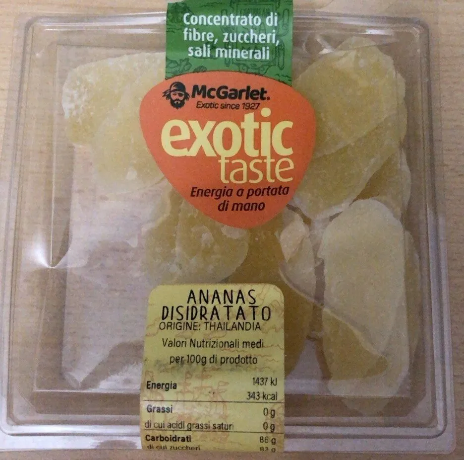 Ananas disidratato
