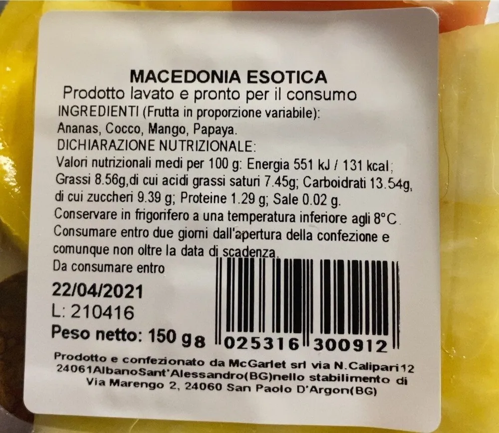 Mix esotico
