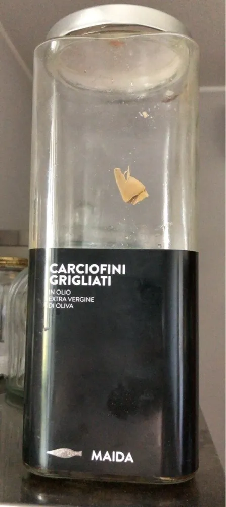 Carciofi grigliati in olio extravergine d’oliva