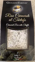 Riso carnaroli al tartufo
