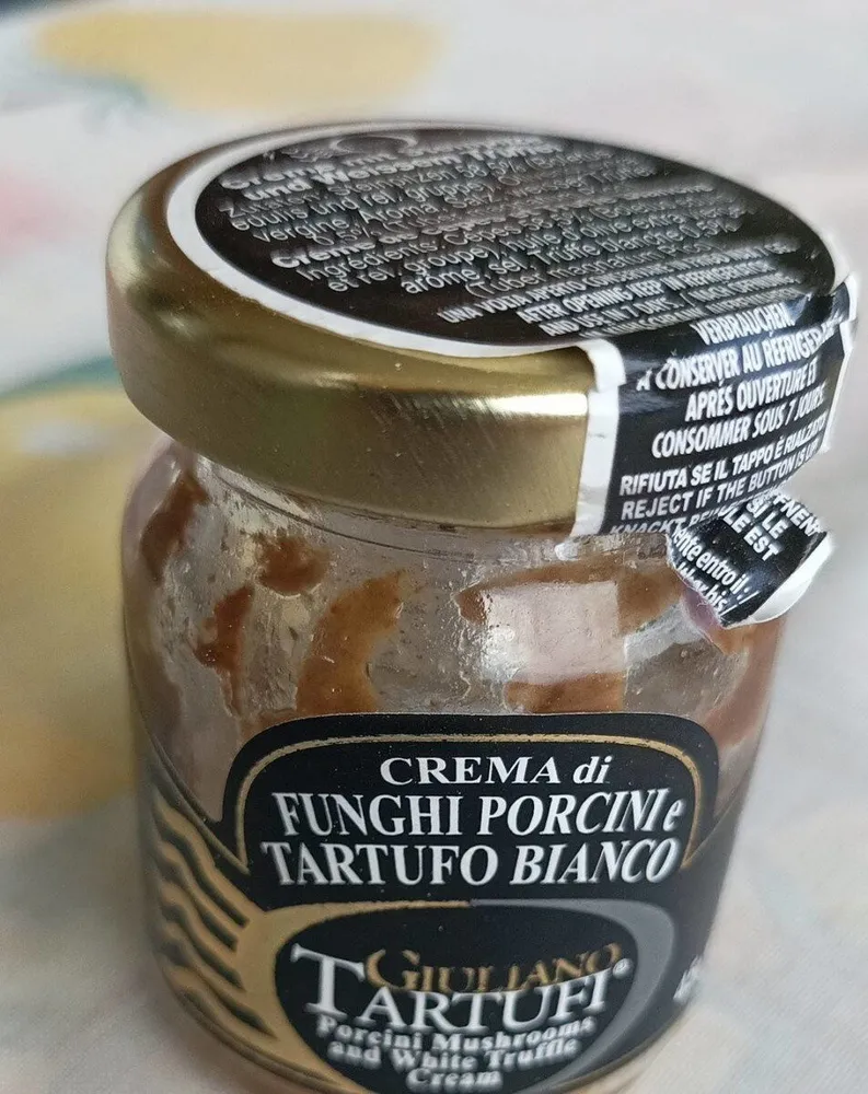 Crema di funghi porcini e tartufo bianco