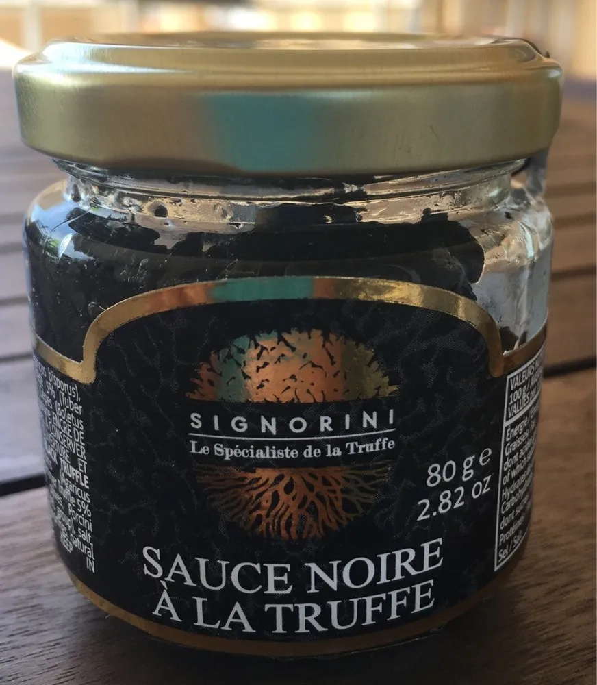 Sauce noire à la truffe