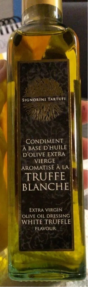 Condiment a base d’huile d’olive