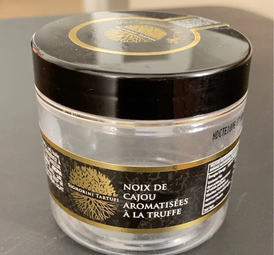 Noix de cajou aromatisées à la truffe