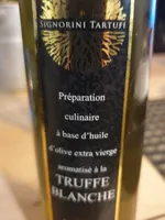 huile d olive aromatisee a la truffe blanche & Lamelles