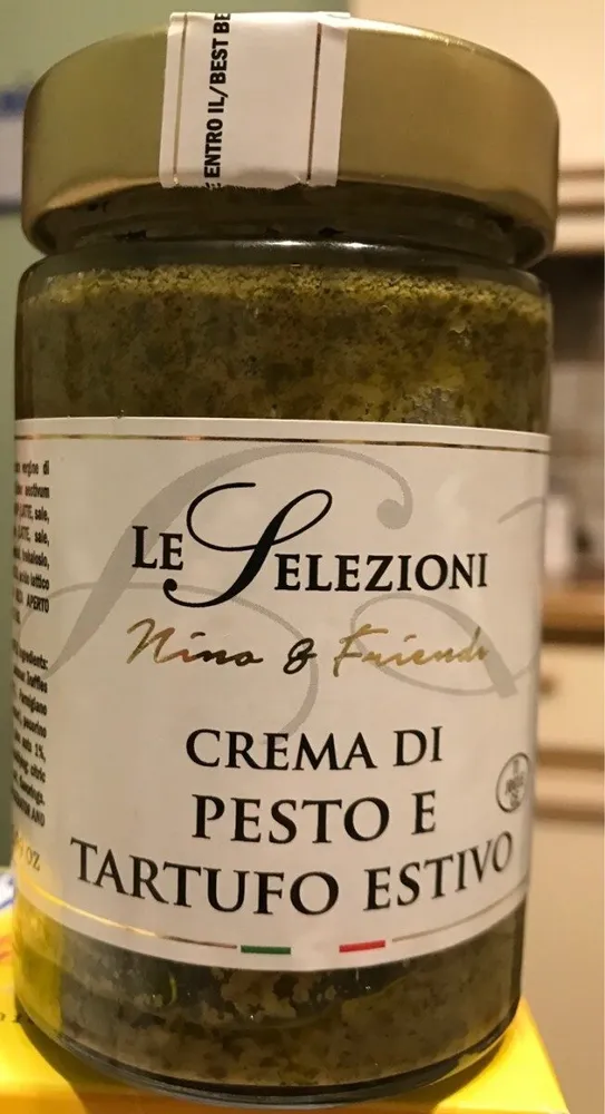 Crema di pesto e tartufo estivo