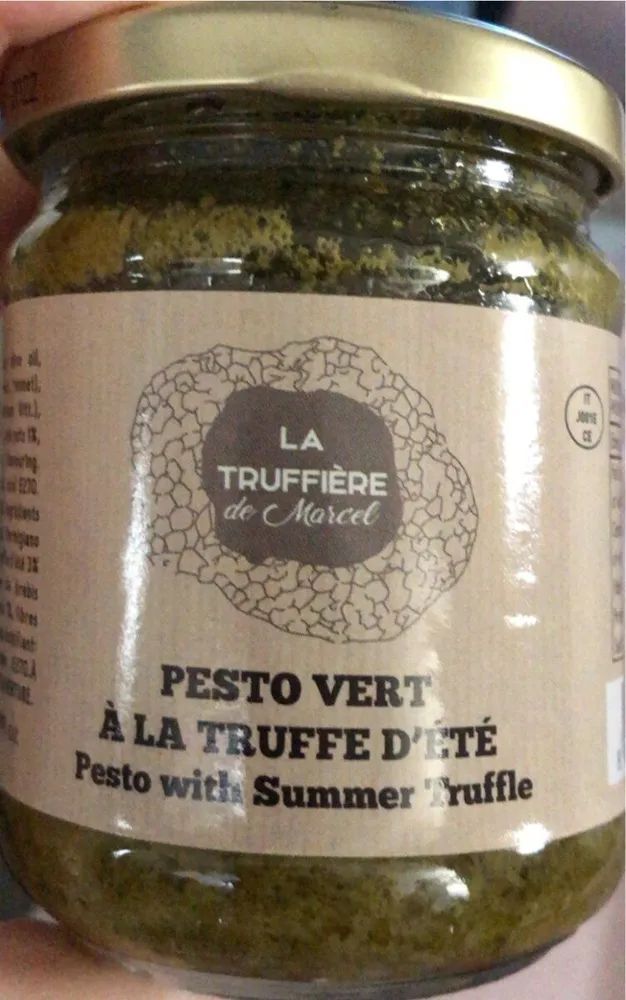 Pesto vert à la truffe d’été
