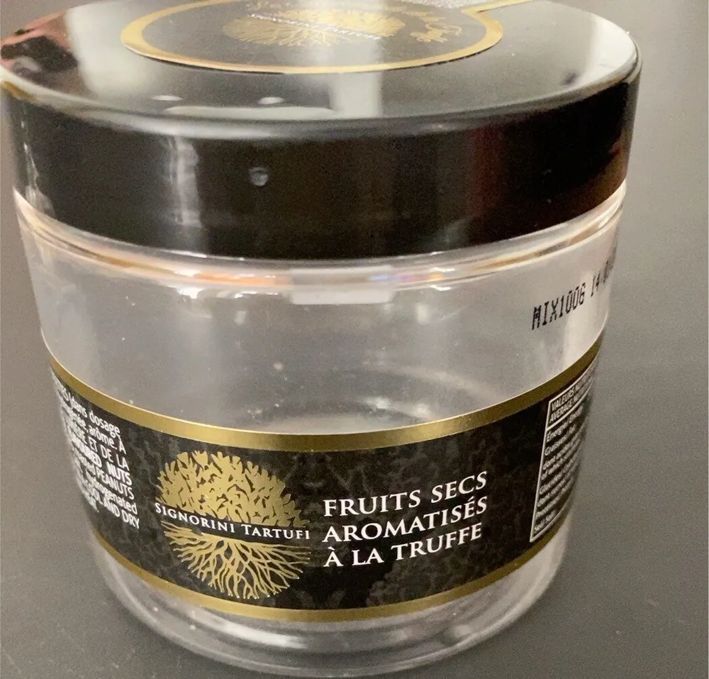 Fruits secs aromatisés à la Truffe