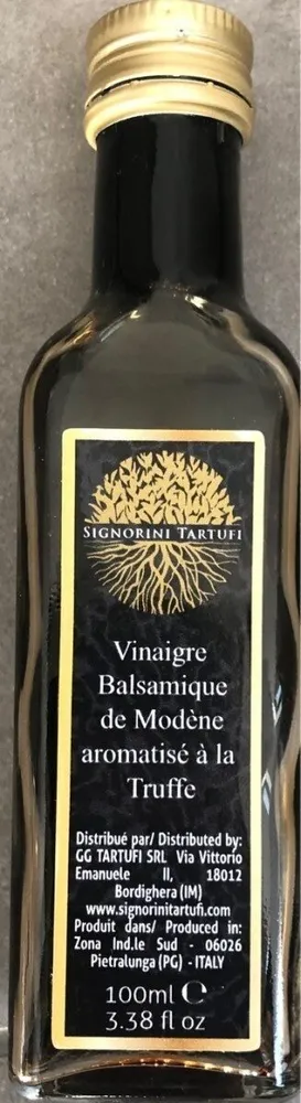 Vinaigre balsamiques de Modène aromatisé à la truffe