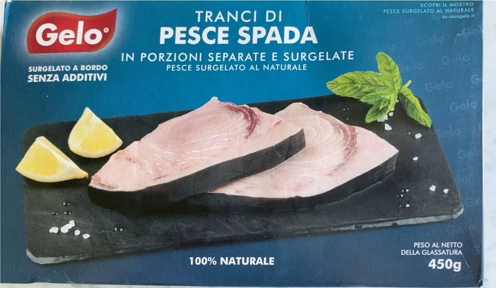 Tranci di pesce spada