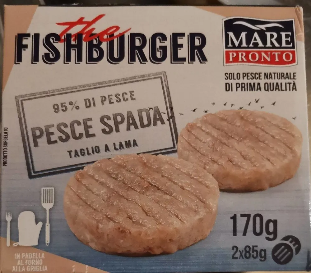 Fishburger pesce spada