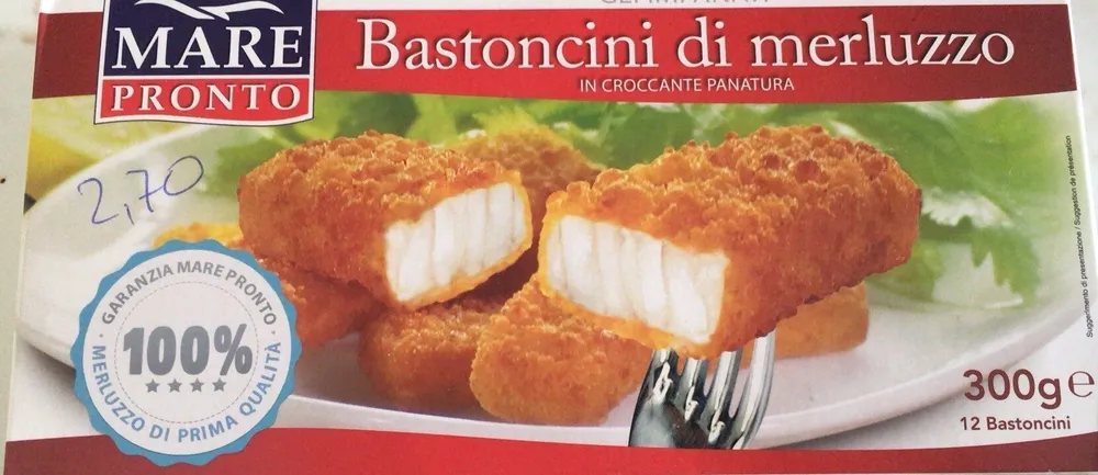 Bastoncini di Merluzzo