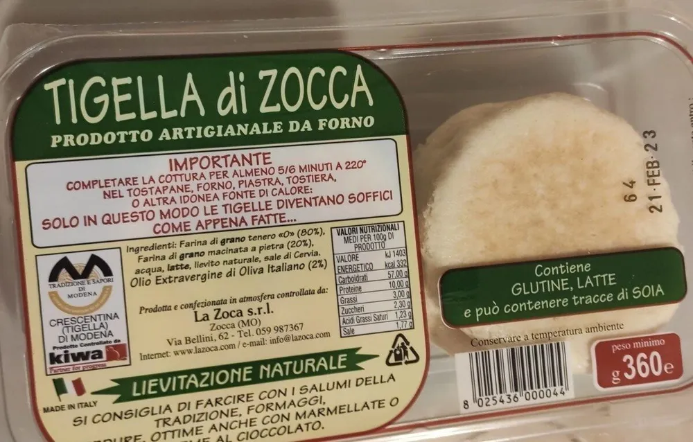 Tigella di Zocca