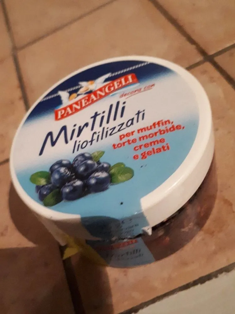 Mirtilli liofilizzati