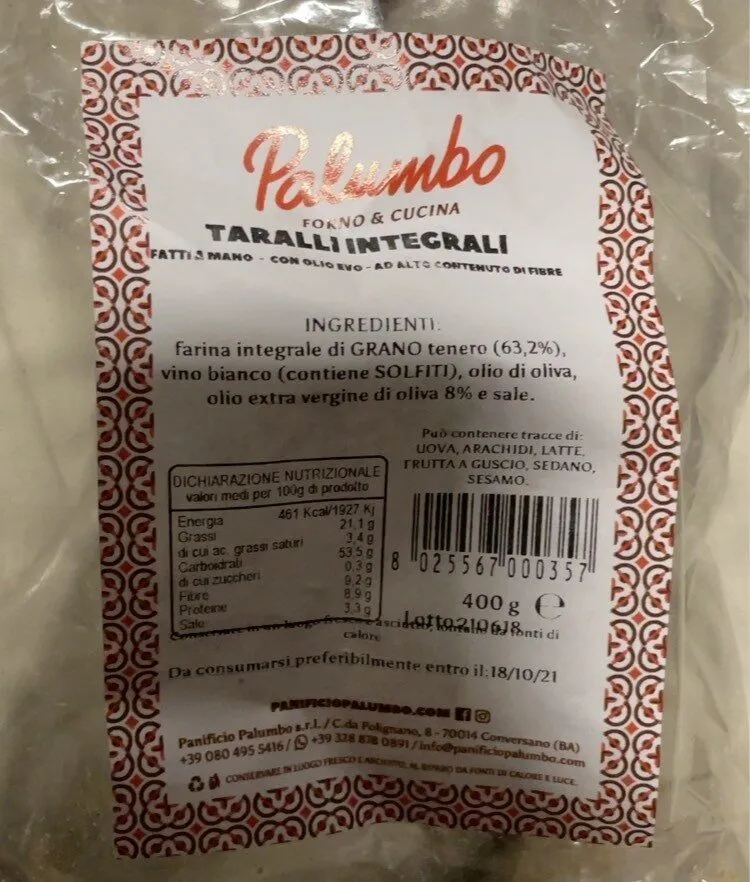 Taralli Integrali