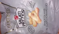 snack di mais al gusto di formaggio