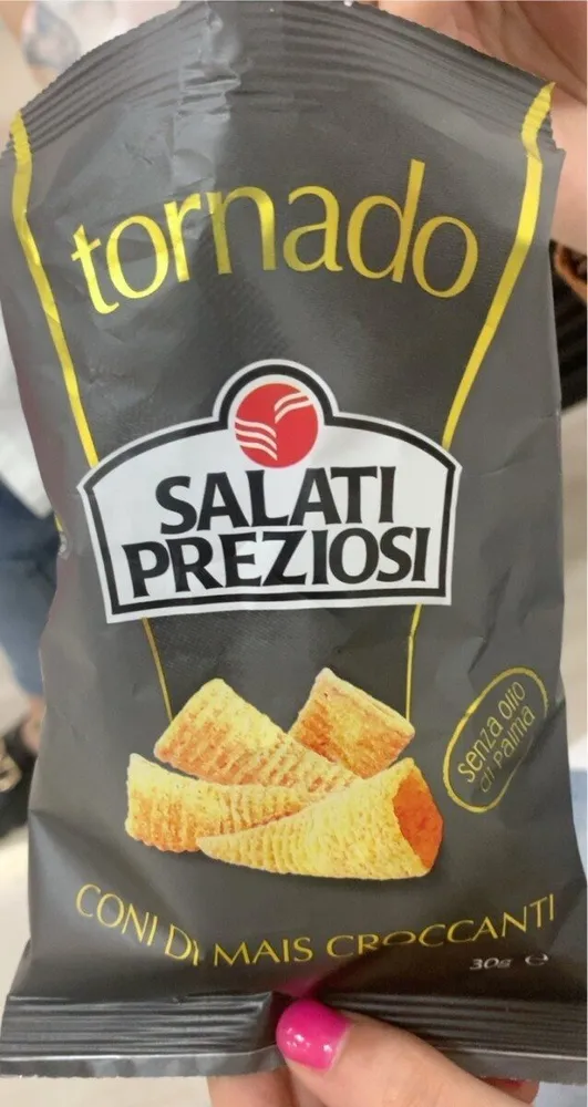 Coni di mais croccanti