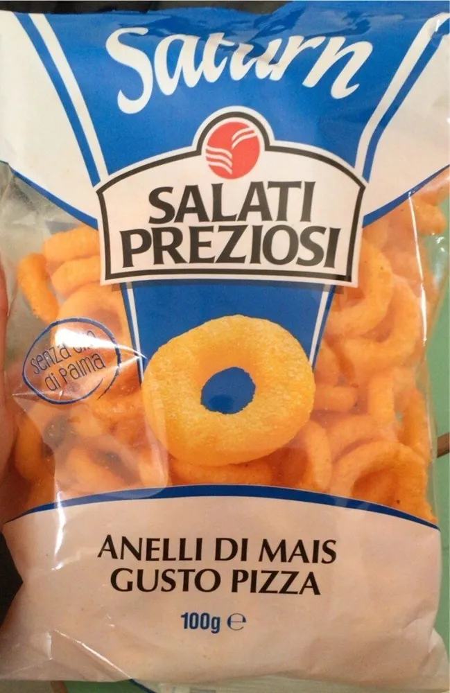 Anelli di mais gusto pizza
