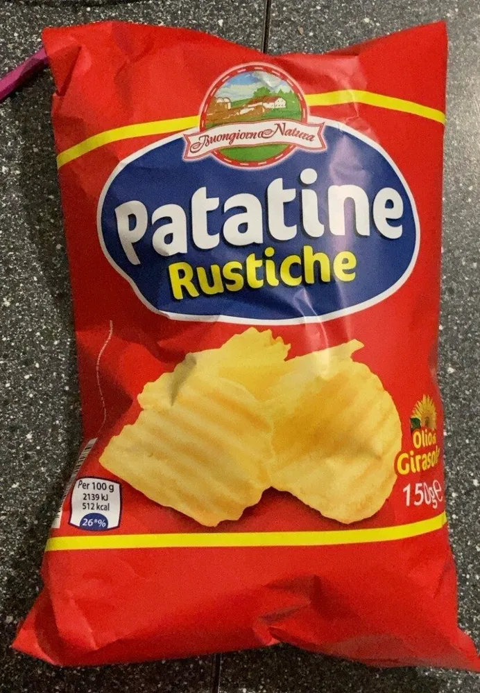 Patatine rustiche