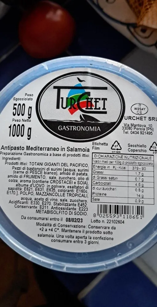 Antipasto mediterraneo