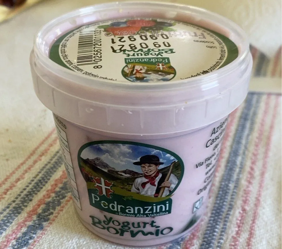 Yogurt Bormio frutta
