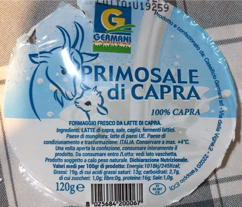 Primosale di capra