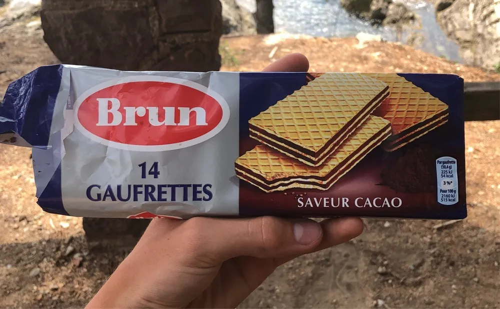 Brun 14 Gaufrettes saveur Cacao