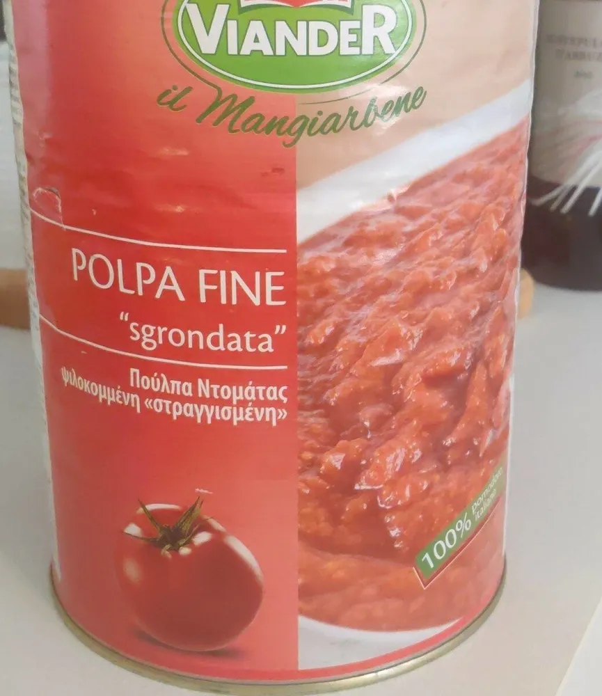 Polpa fine sgrondata