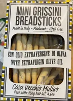 Mini gressini breadsticks