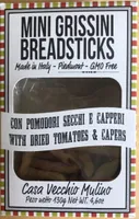 Mini grissini breadsticks