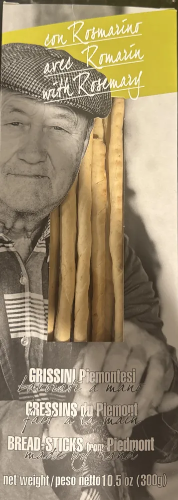 Bread sticks with rosemary