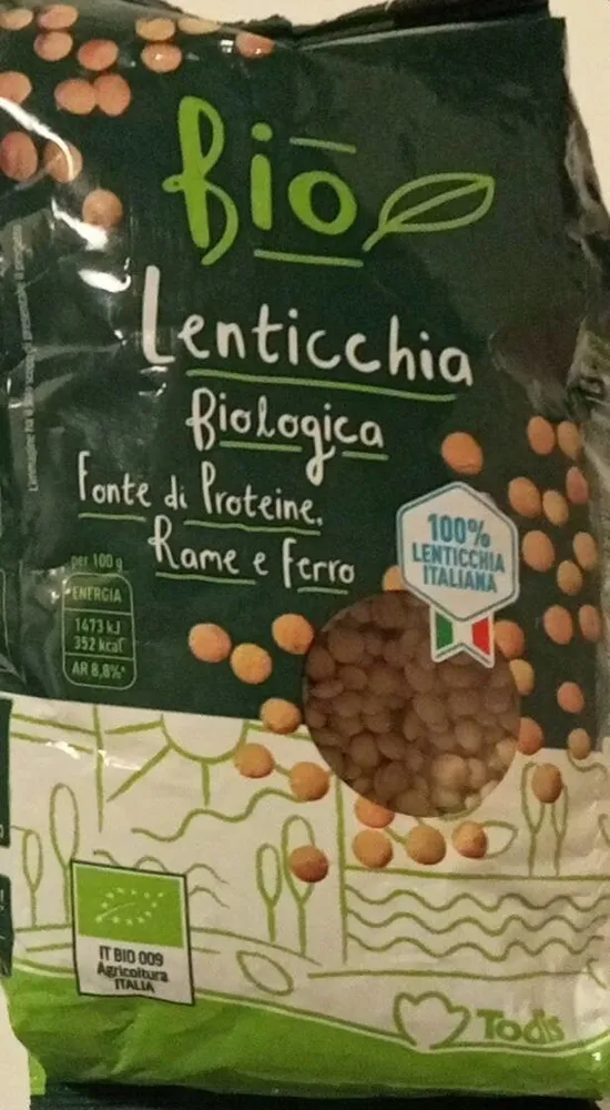 Lenticchia biologica