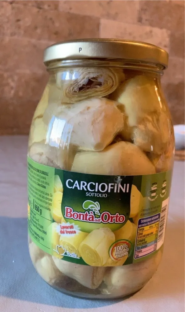 Carciofini sott’olio