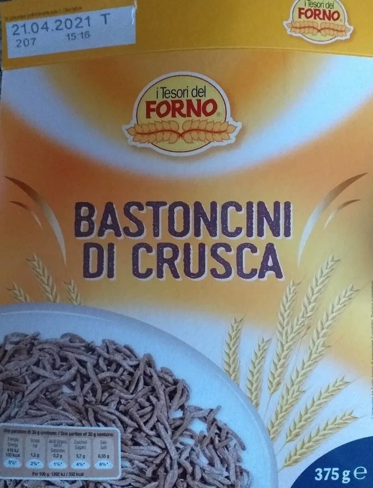 bastoncini di crusca
