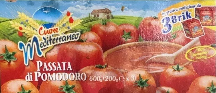 tris Passata cuore mediterraneo