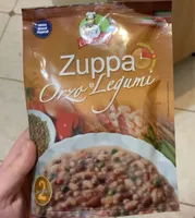 Zuppa orzo e legumi